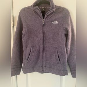 The North Face Women's Heathered Purple Ski Jacket